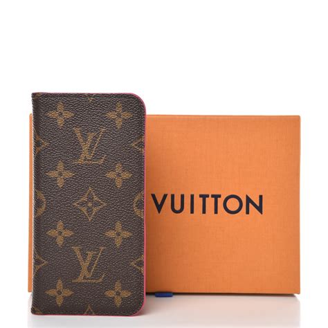 louis vuitton iphone x|Louis Vuitton iPhone folio case.